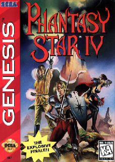 Screenshot Thumbnail / Media File 1 for Phantasy Star IV (USA) [Bug Fix by Sixfortyfive v1.0] (Level 99 Fix)